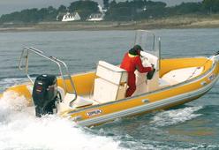 photo essai bateau pneumatique : Command 20 V Pro Zeppelin