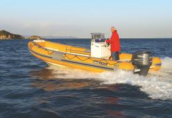 photo essai bateau pneumatique : Sevenfifty America Open BWA
