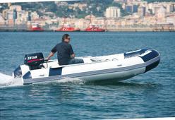 photo essai bateau pneumatique : PA 430 ALU Selva