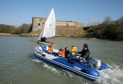 photo essai bateau pneumatique : SD 420 Sun Marine