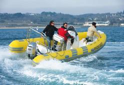 photo essai bateau pneumatique : Avantage 610 Caribe