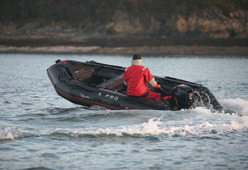 photo essai bateau pneumatique : 420 X PRO 3D Tender 
