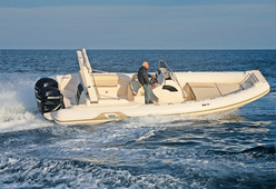 photo essai bateau pneumatique : Twentysix  Mar.co