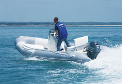 photo essai bateau pneumatique : Ribster 500 Bombard