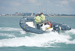 photo essai bateau pneumatique : DR 620 Fishing Valiant