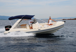 photo essai bateau pneumatique : 22 Open Beluga
