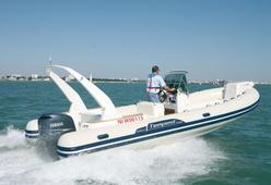photo essai bateau pneumatique : Tempest 770 Open Capelli