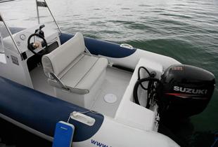 photo essais test Alphaboat RIB 600