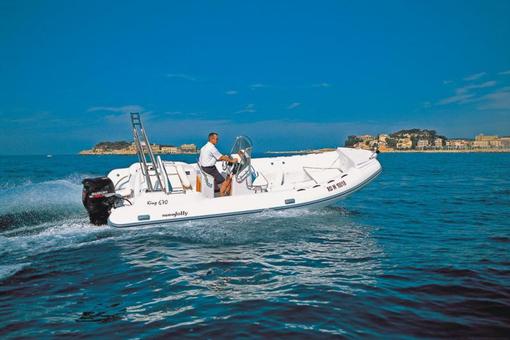 photo essai bateau pneumatique : King 670 Exclusive Nuova Jolly