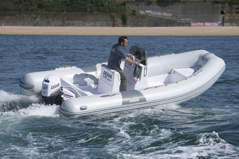 photo essai bateau pneumatique : 550 Pro Selva