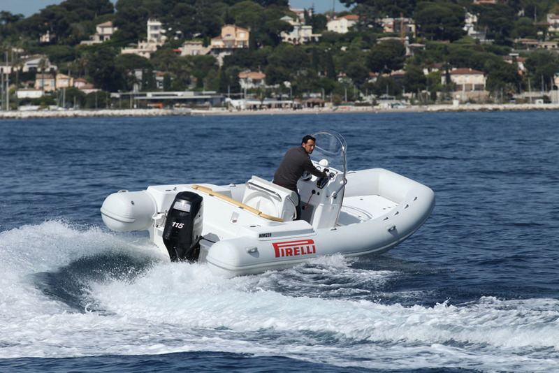 photo essai bateau pneumatique : Pzero 600 Pirelli (Tecnorib)