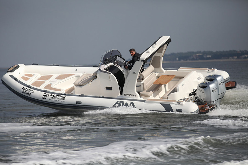photo essai bateau pneumatique : 29' Premium BWA