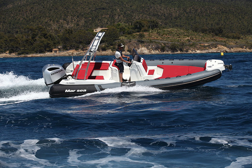photo essai bateau pneumatique : CM 150 Mar.sea