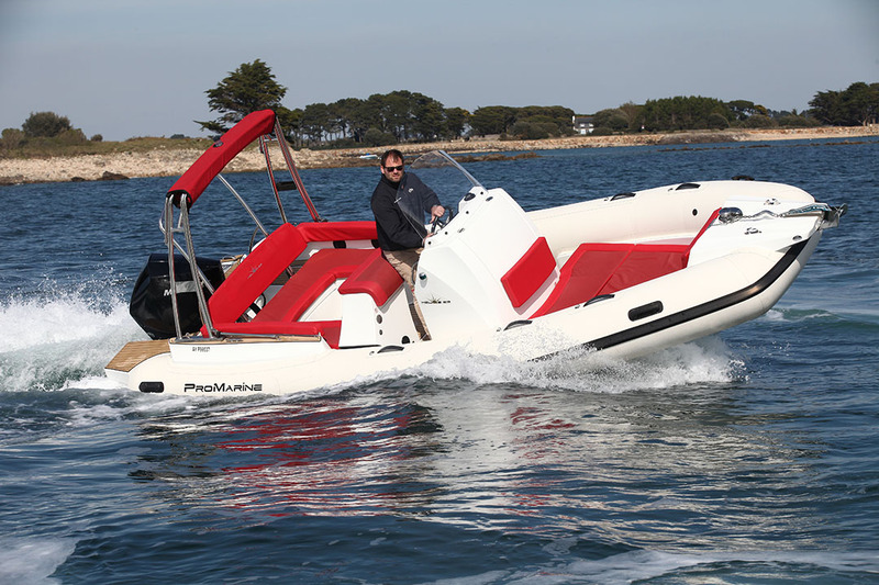 photo essai bateau pneumatique : Helios 23 Pro Marine