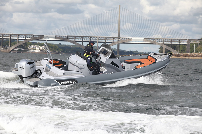 photo essai bateau pneumatique : Sport 800 Highfield