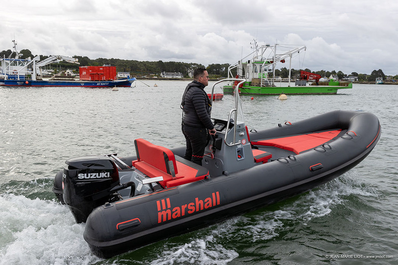 photo essai bateau pneumatique : M2 Touring Marshall